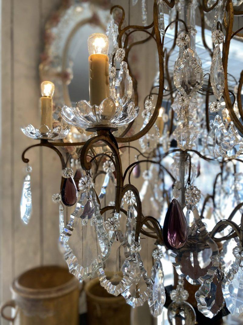 20th Century Stunning Chandelier-France 1900 For Sale