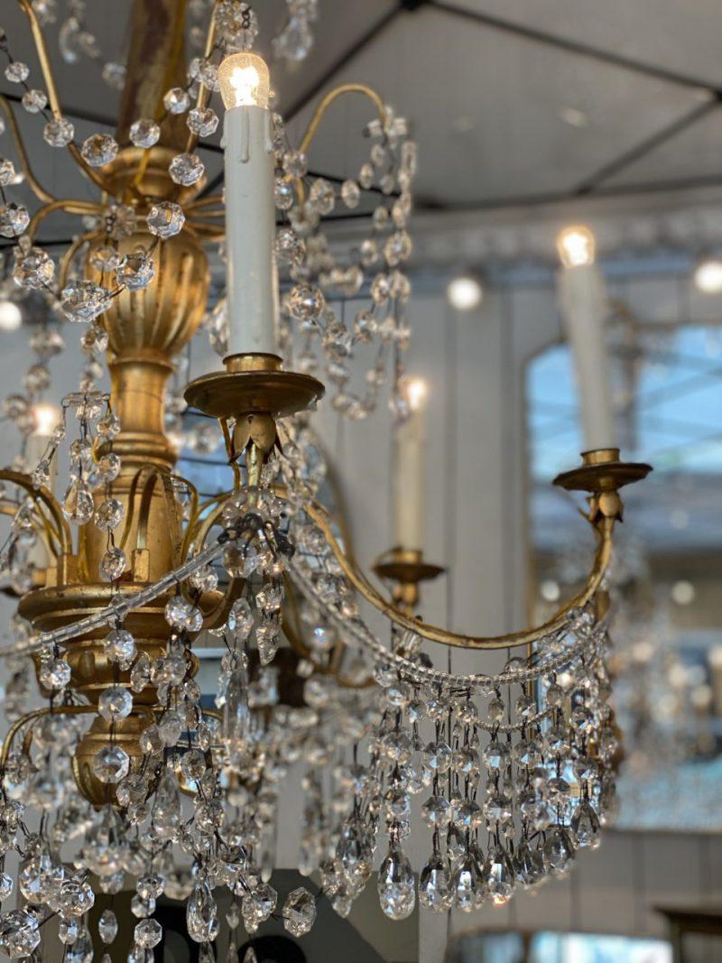 20th Century Stunning Chandelier-France 1900-Possible Pair For Sale