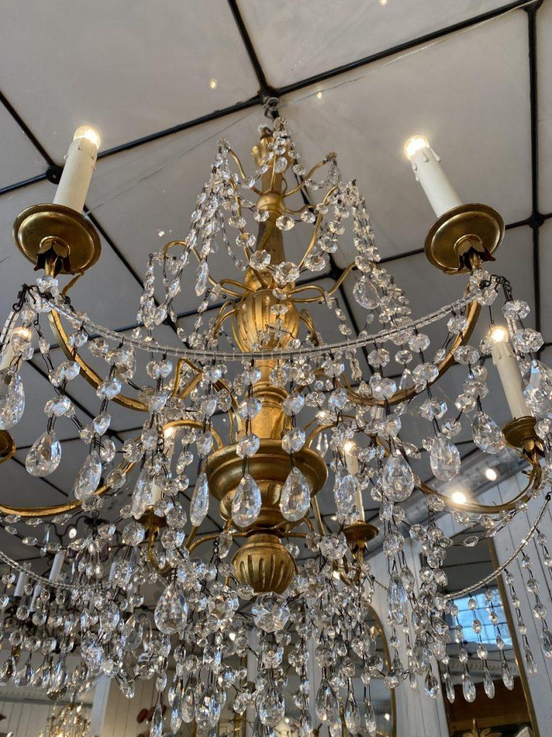 Stunning Chandelier-France 1900-Possible Pair For Sale 1
