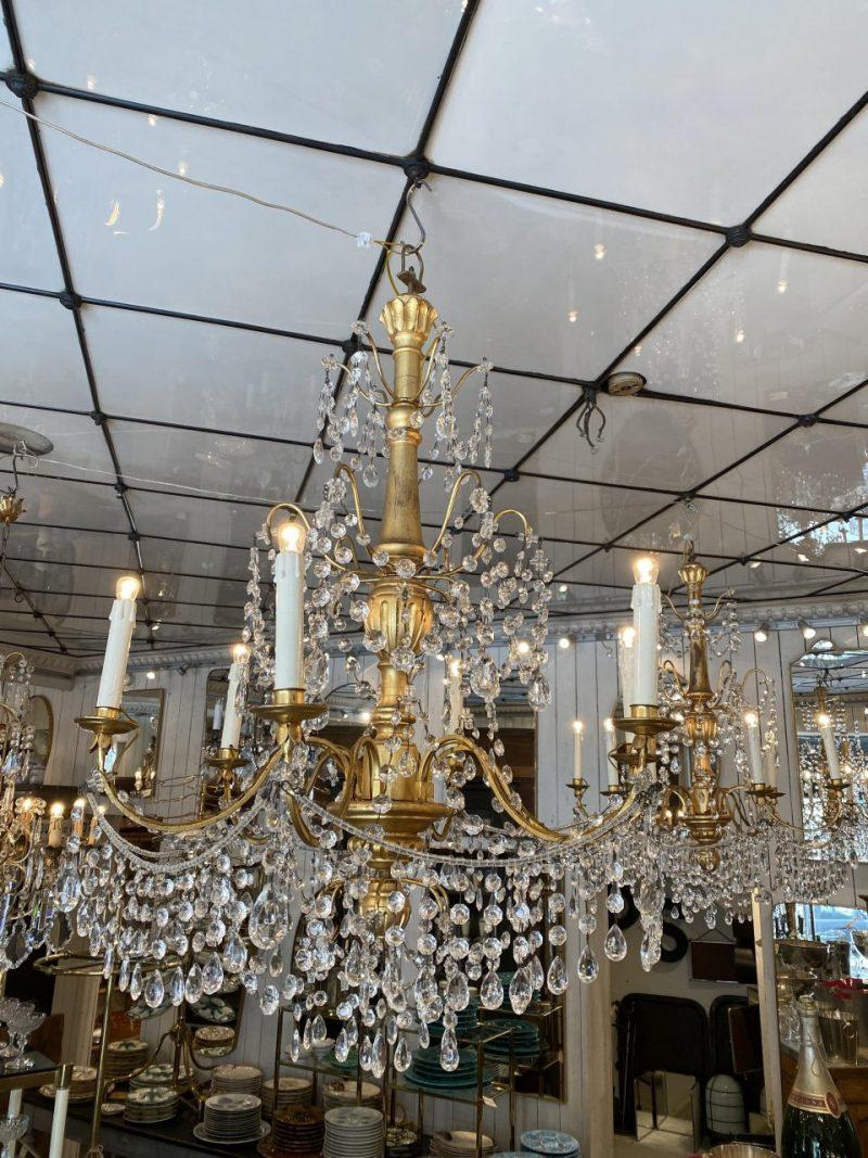Stunning Chandelier-France 1900-Possible Pair For Sale 2