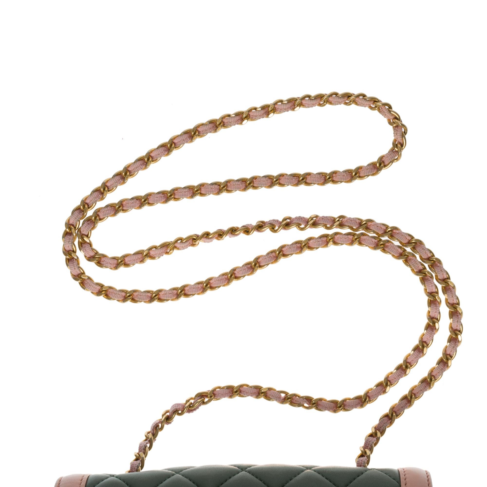 Women's Stunning Chanel Diana Shoulder bag in brown quilted leather with gold hardware