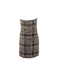 Chanel Lesage Metallic Braided Fantasy Tweed Dress