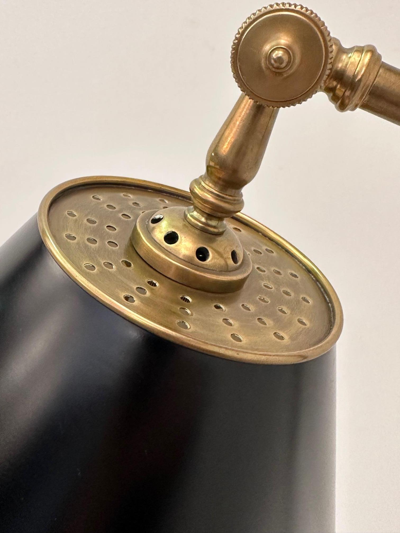 Stunning Chapman Brass Floor Lamp with Adjustable Shade 8