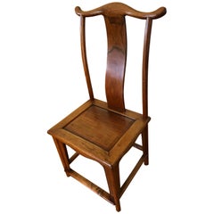 Antique Stunning Chinese Hardwood Desk Chair