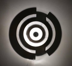 Stunning Circle Wall Light in Carrara Marble