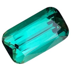 Stunning Clean 6.10 Carats Blueish Green Loose Tourmaline Afghan Mine