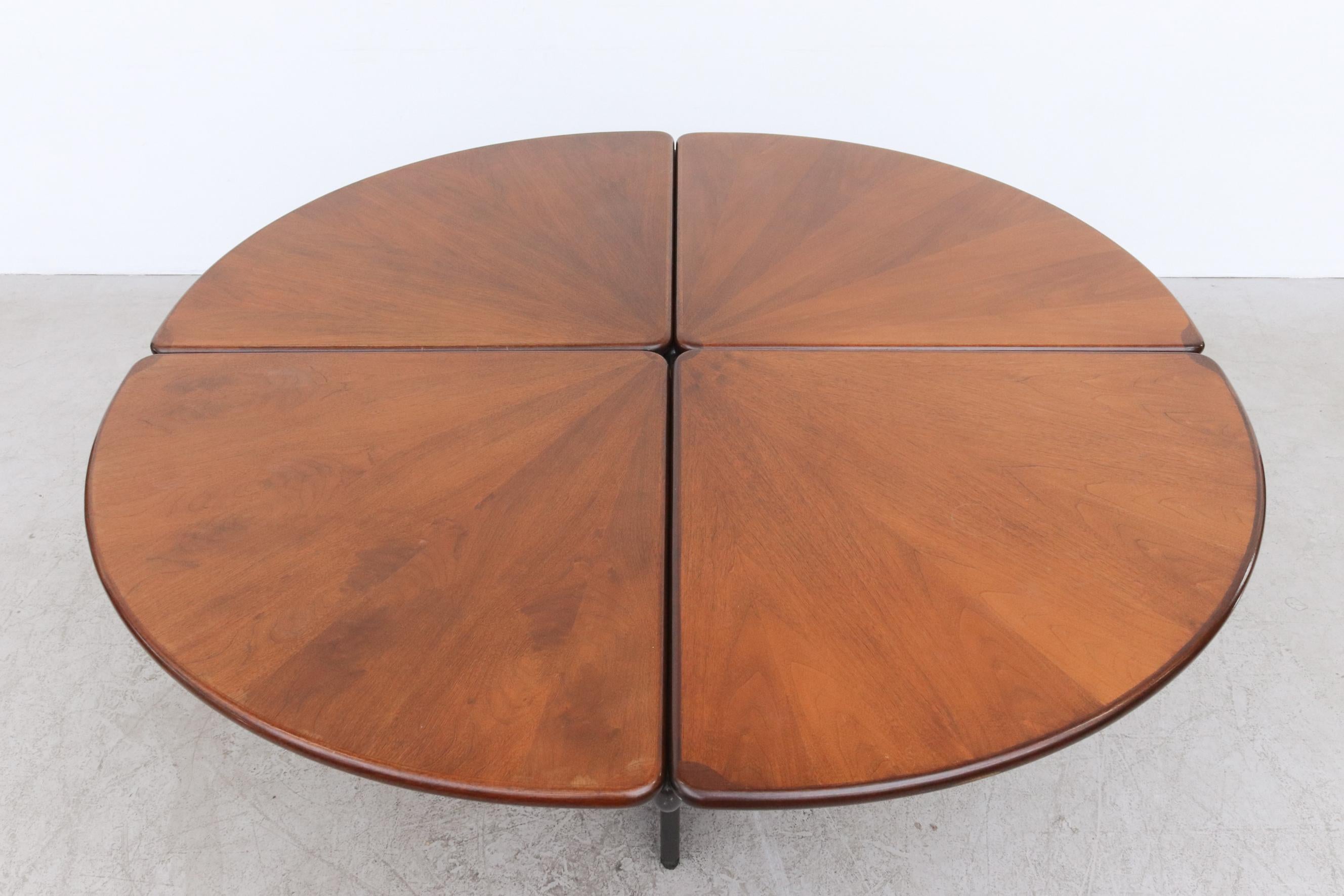 Stunning Clover Top Center or Dining Table In Good Condition In Los Angeles, CA