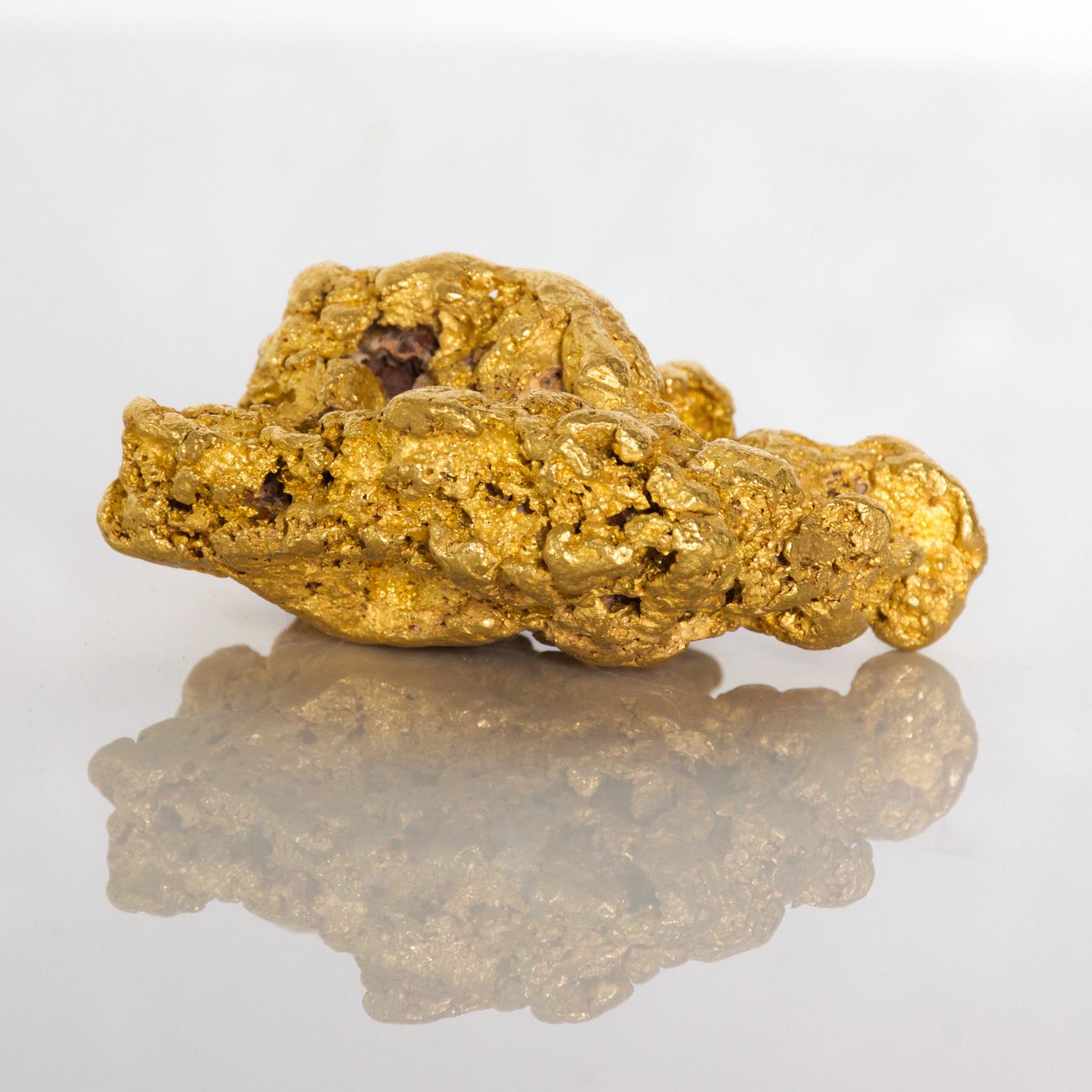 Australian Large Rare Gold Nugget Natural Earth Raw Gold 269.5 Grams