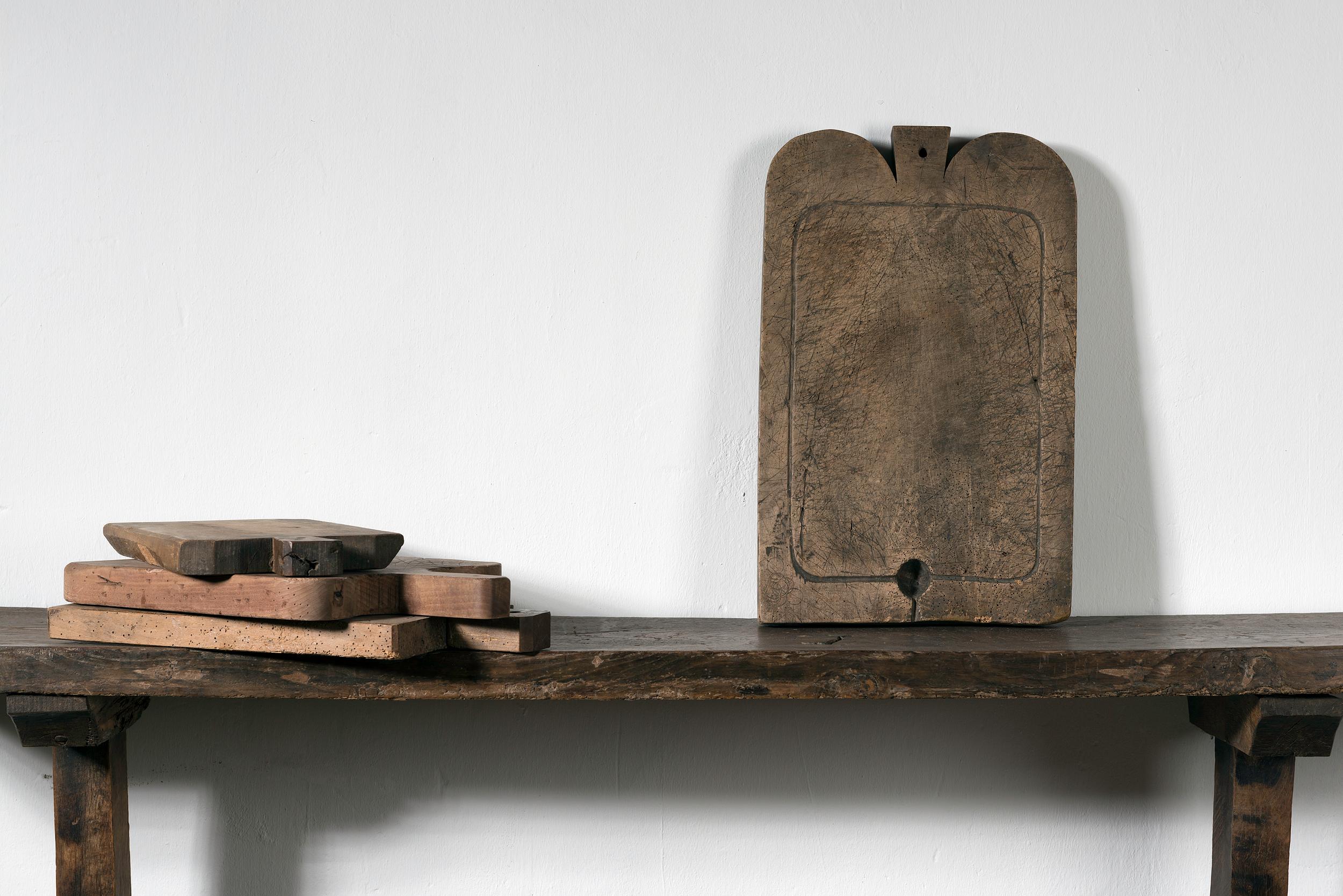 Rustic Stunning Collection of French 19th Century Chopping Boards