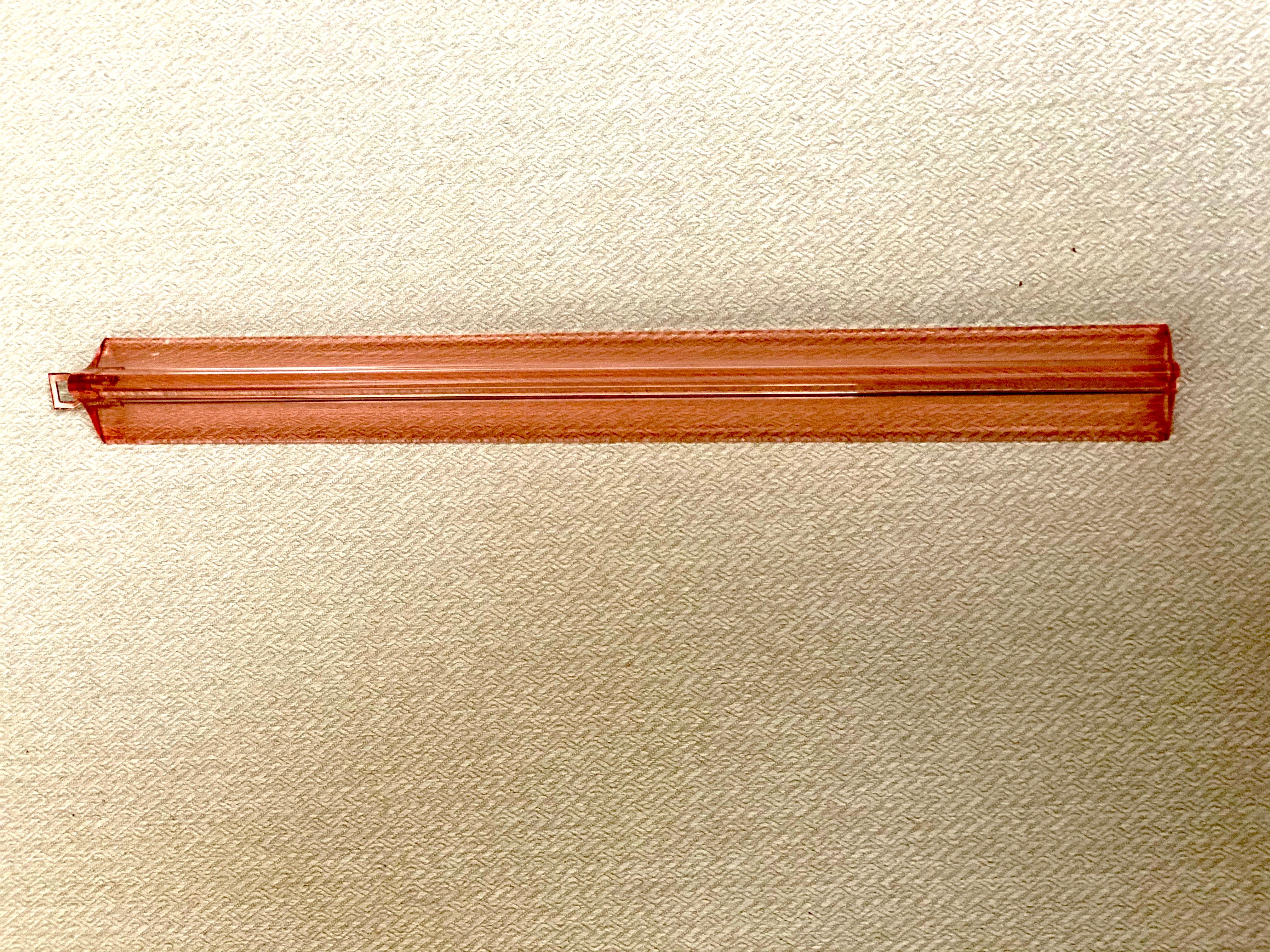 Superbe lustre à prisme en cristal Triedi corail en vente 6