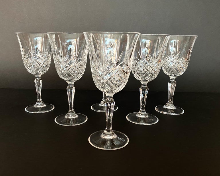 wine glasses sale 6-Pack Plastic Wine Glasses 8Oz Metallic Gold