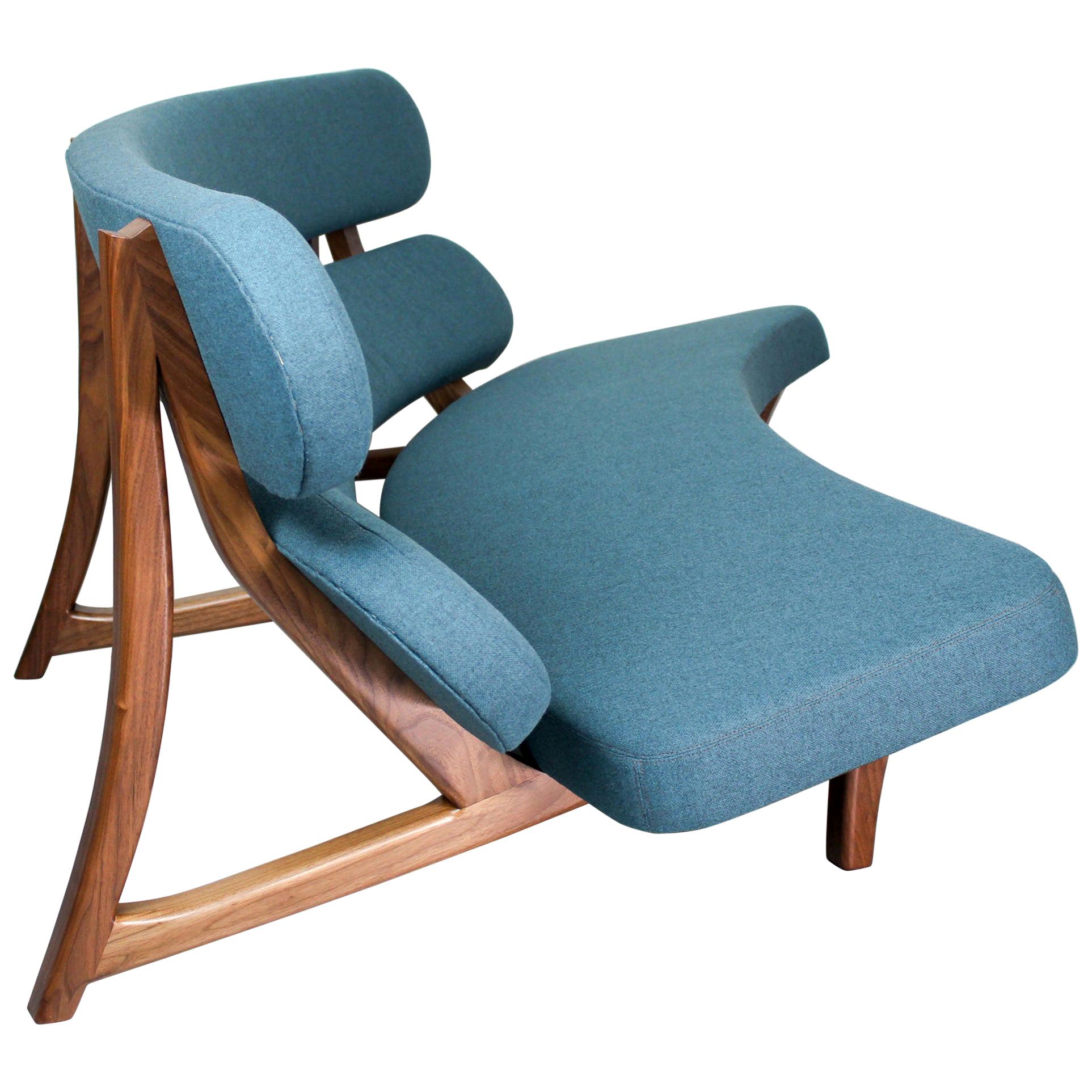 Stunning Curved Sculptural Floating 3Seat Sofa Dutch Design at 1stDibs