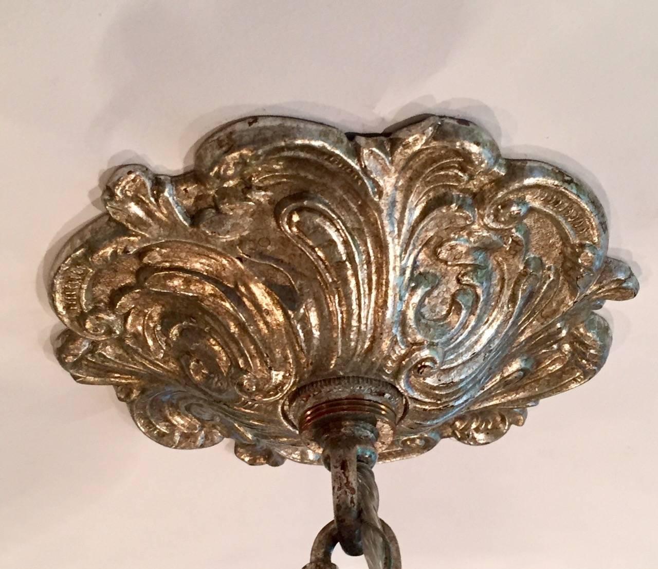 Stunning Dennis & Leen Iron and Rock Crystal Chandelier 1