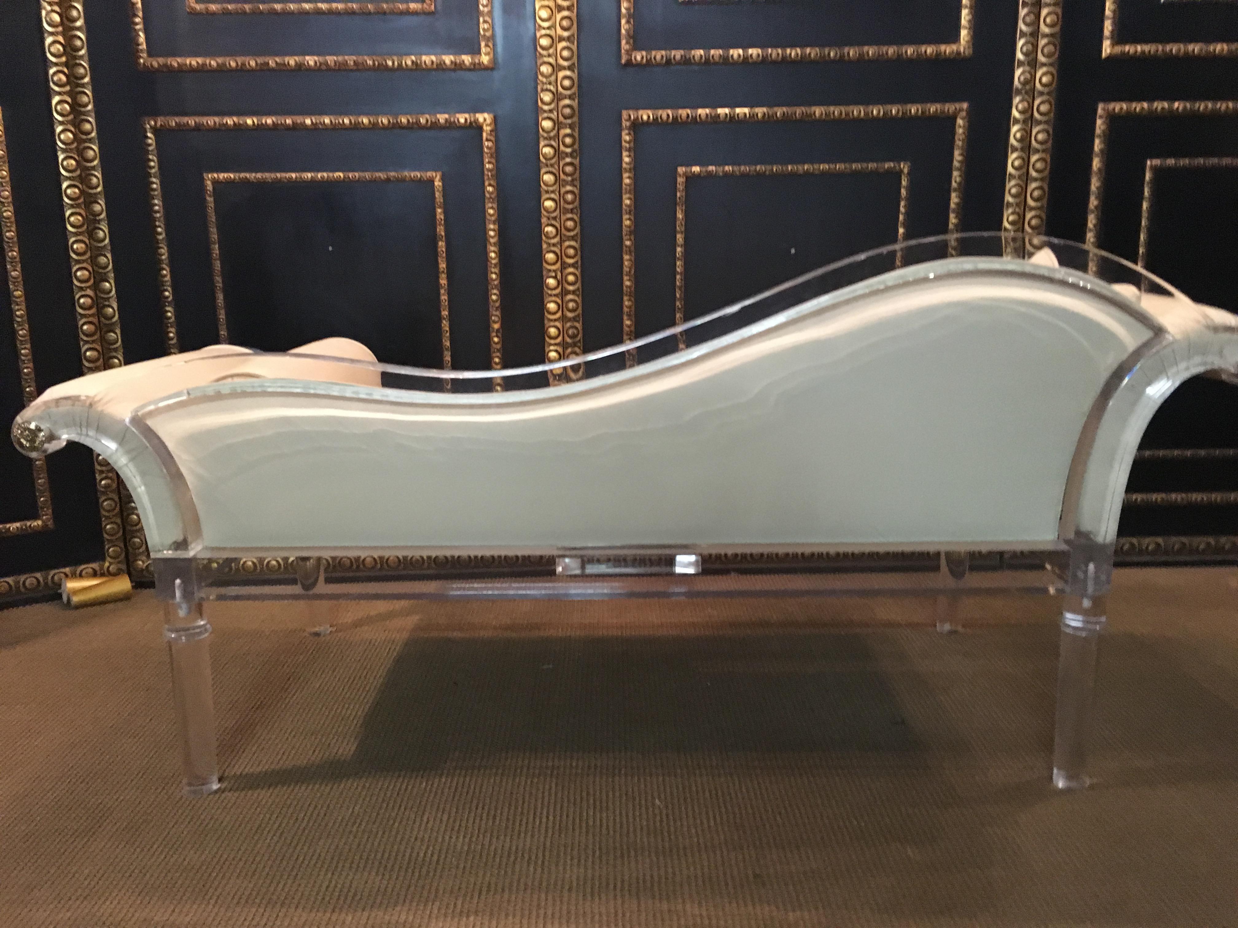Stunning Design Sofa Unique Design with Crystal Clear Acrylic 10