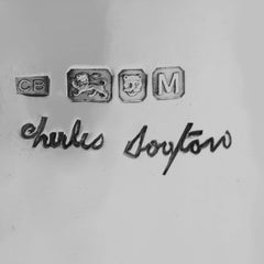 Atemberaubendes Designer-Tee- und Kaffeeservice aus Sterlingsilber, Mitte des Jahrhunderts, London 1947