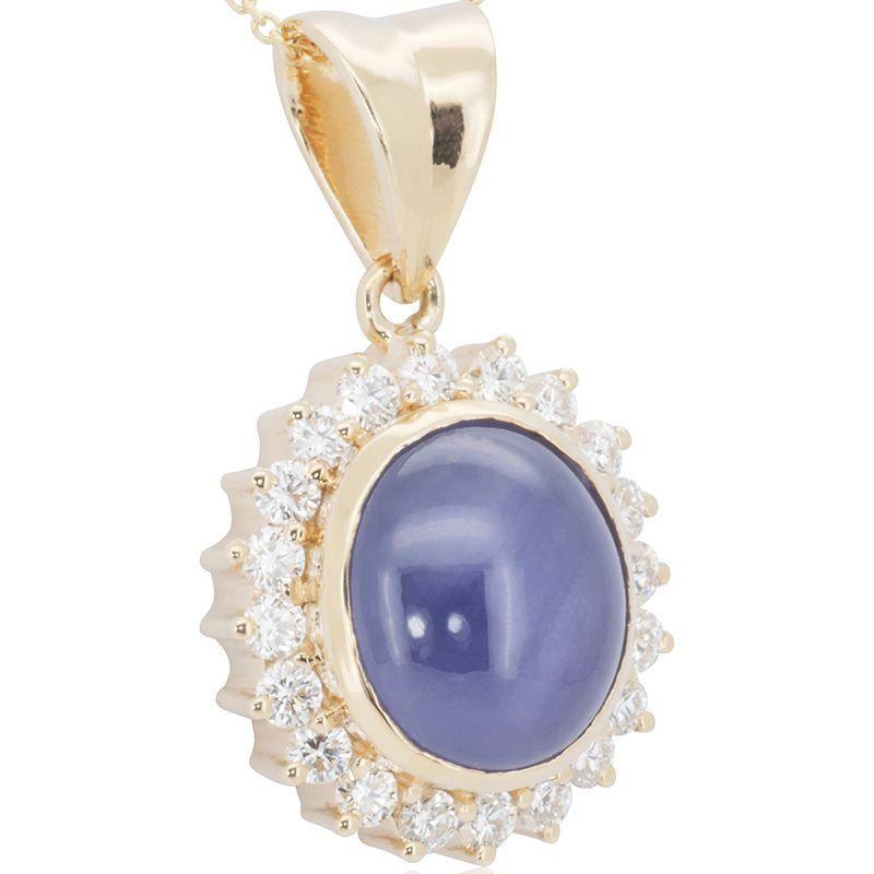 Superbe collier de diamants en or jaune 18 carats Neuf - En vente à רמת גן, IL