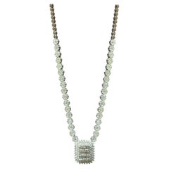 Stunning Diamond White Gold 18K Necklace for Her