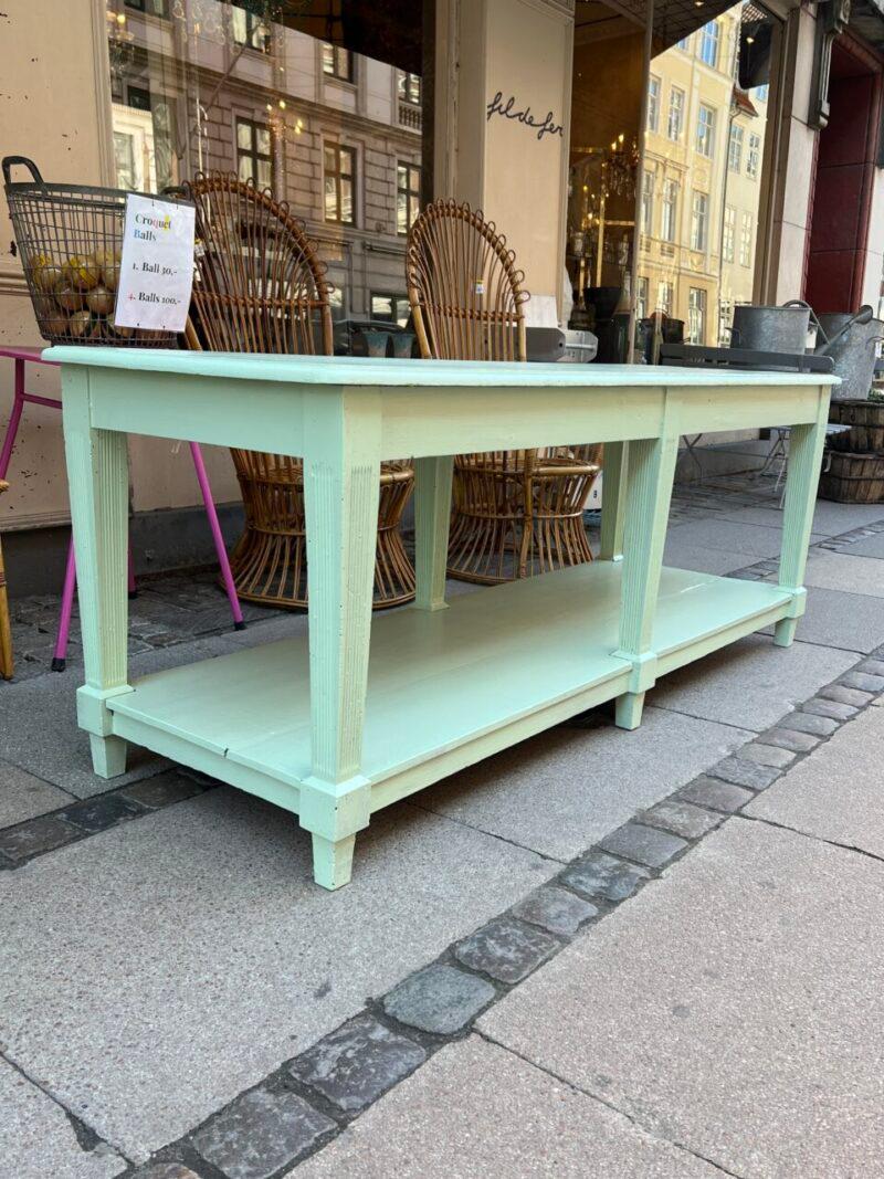 Painted Stunning Drapery Console Table-France circa 1900 For Sale