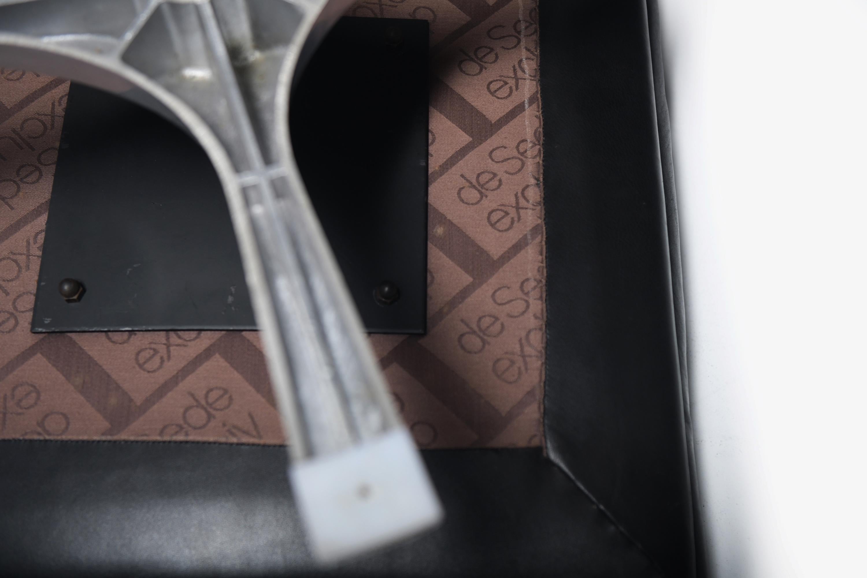 Atemberaubender DS 31 Loungesessel und Ottomane von De Sede Team für De Sede EXCLUSIV Schweizer im Angebot 6