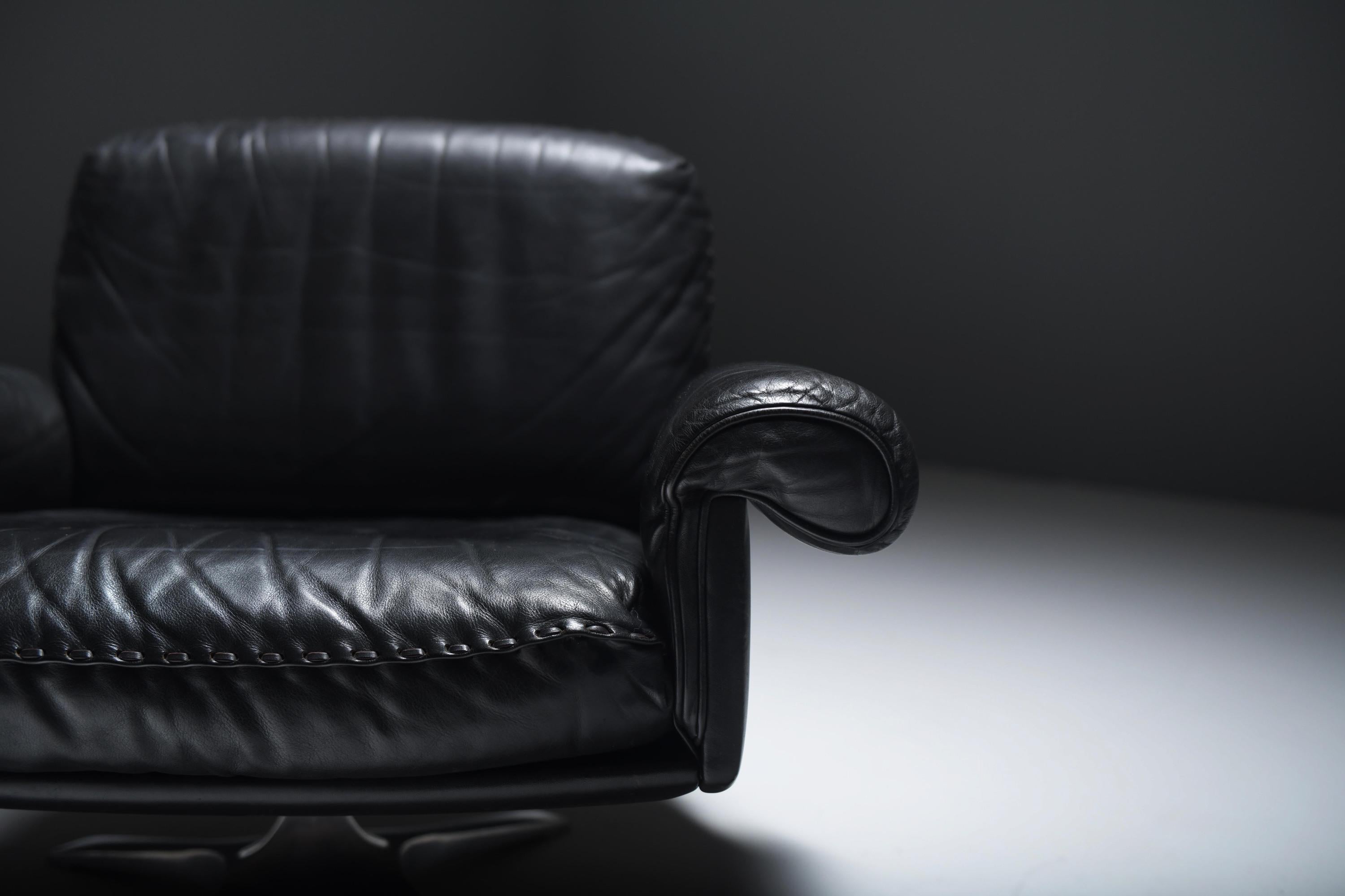 Atemberaubender DS 31 Loungesessel und Ottomane von De Sede Team für De Sede EXCLUSIV Schweizer im Angebot 1