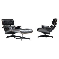 Stunning Eames lounge chair set & ottoman by Ray & Charles Eames - Herman Miller