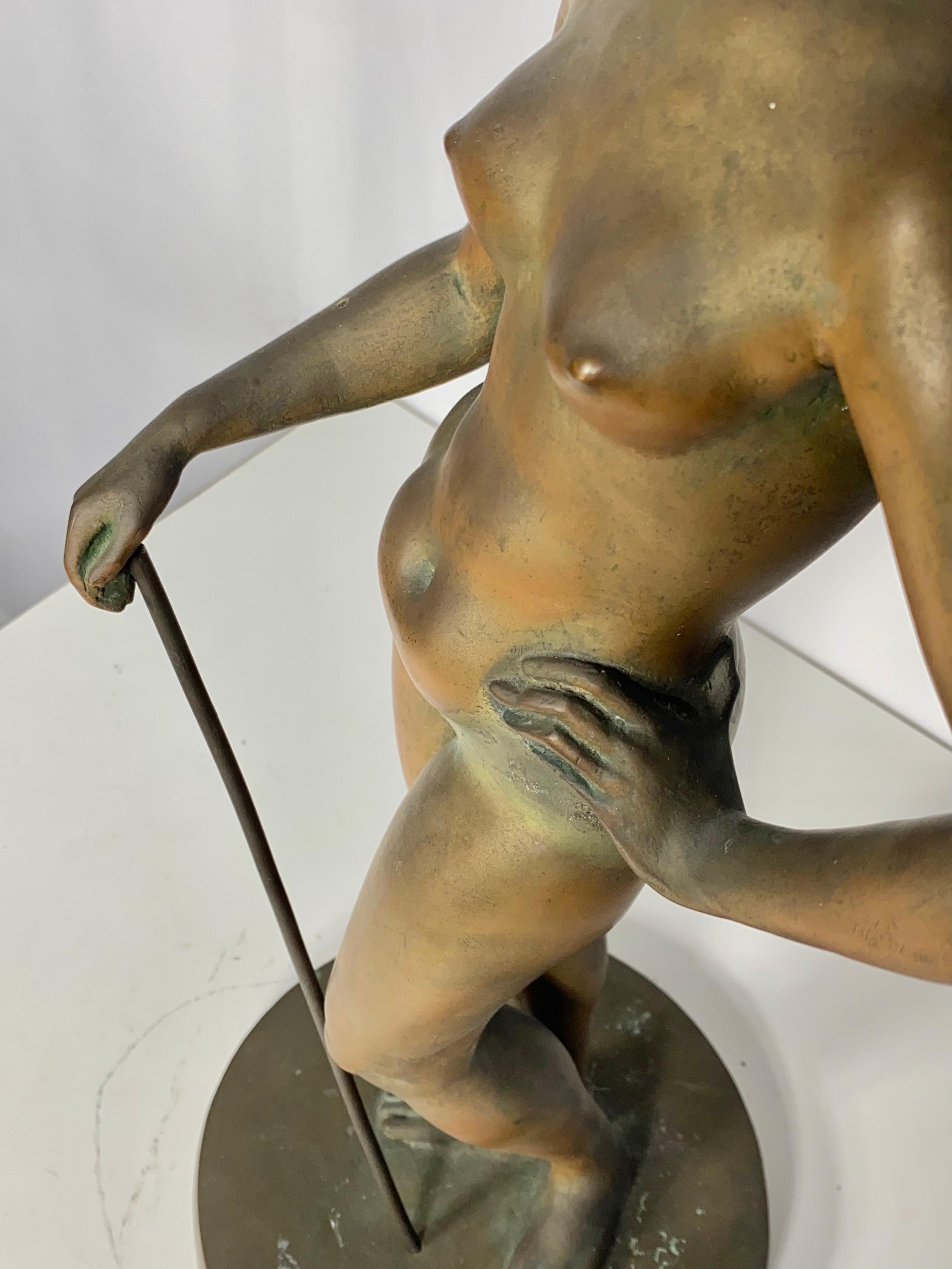 Art déco Superbe bronze du début du 20ème siècle 