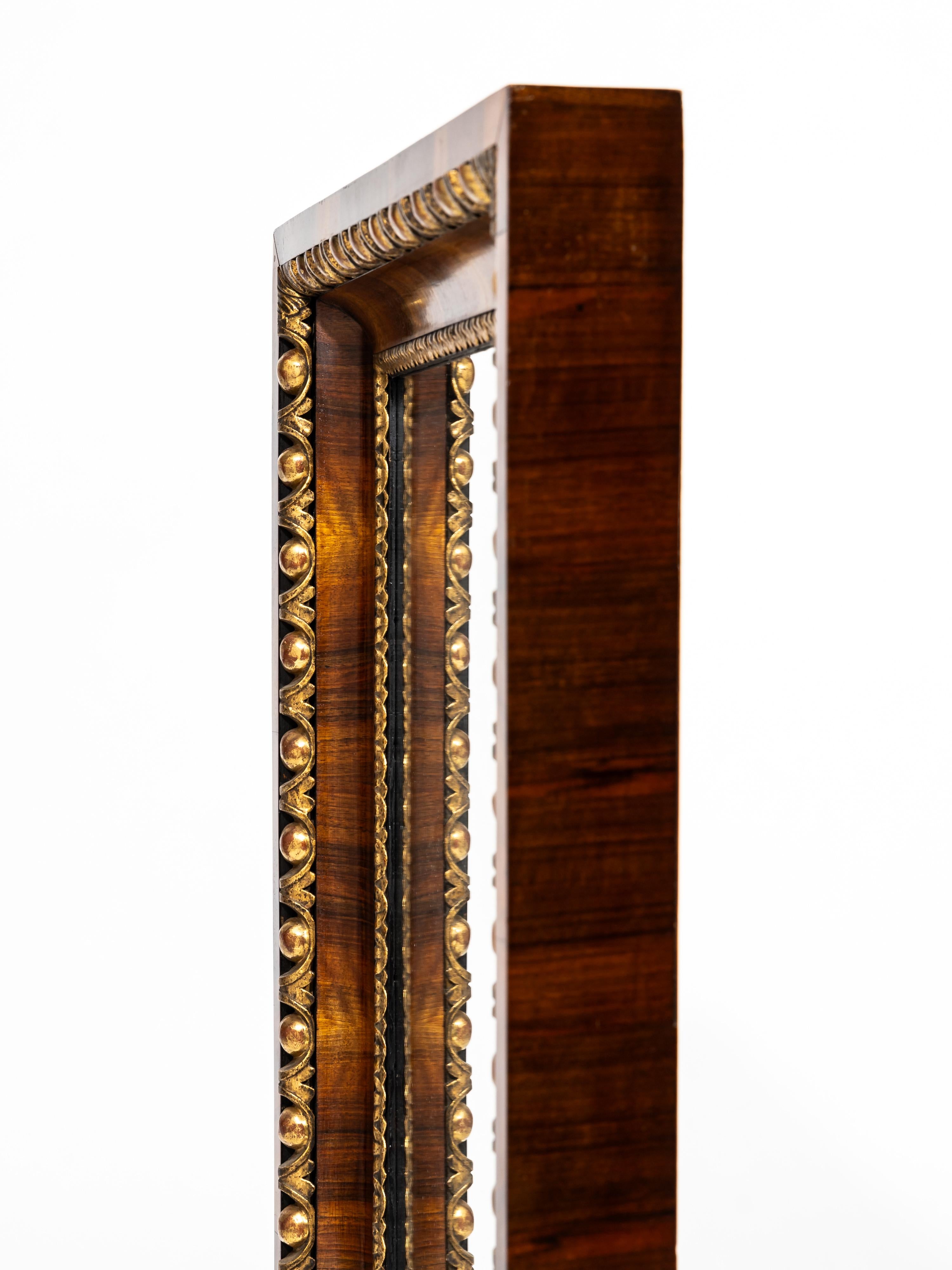 Impresionante espejo de pared antiguo, Biedermeier original, 1820, Austria en venta 7