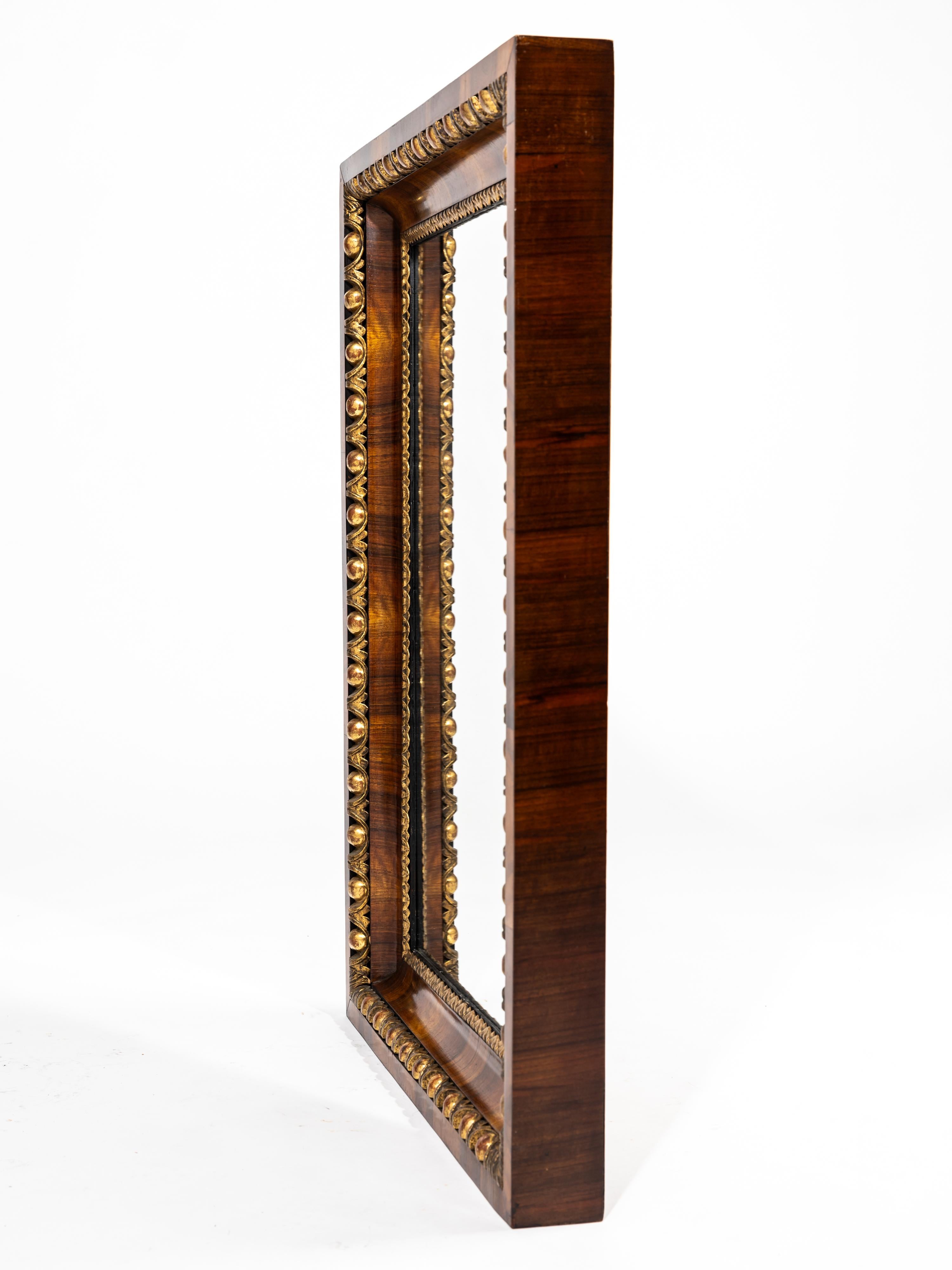 Impresionante espejo de pared antiguo, Biedermeier original, 1820, Austria en venta 8