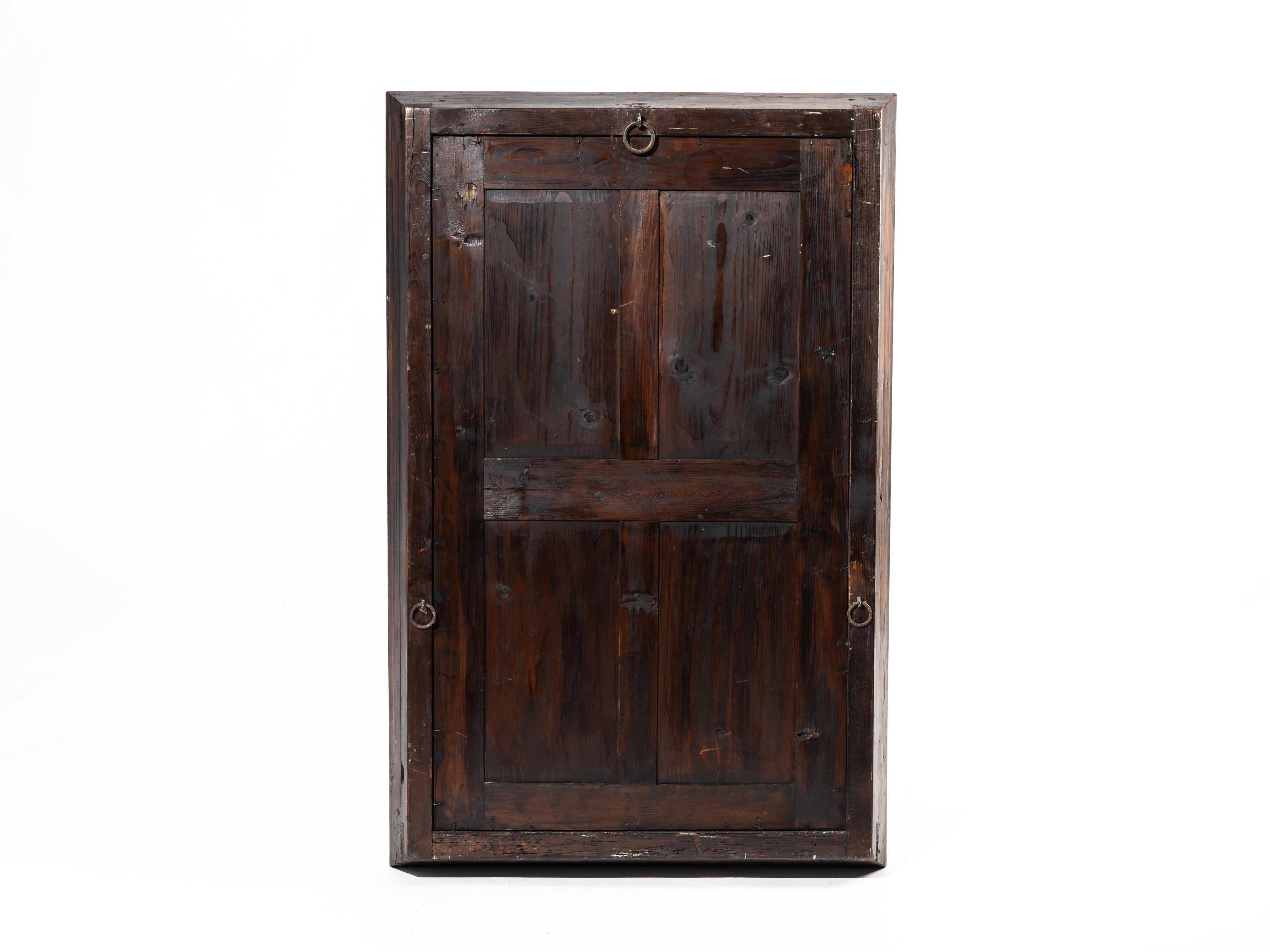 Impresionante espejo de pared antiguo, dorado original, Biedermeier, 1820, Austria principios del siglo XIX en venta