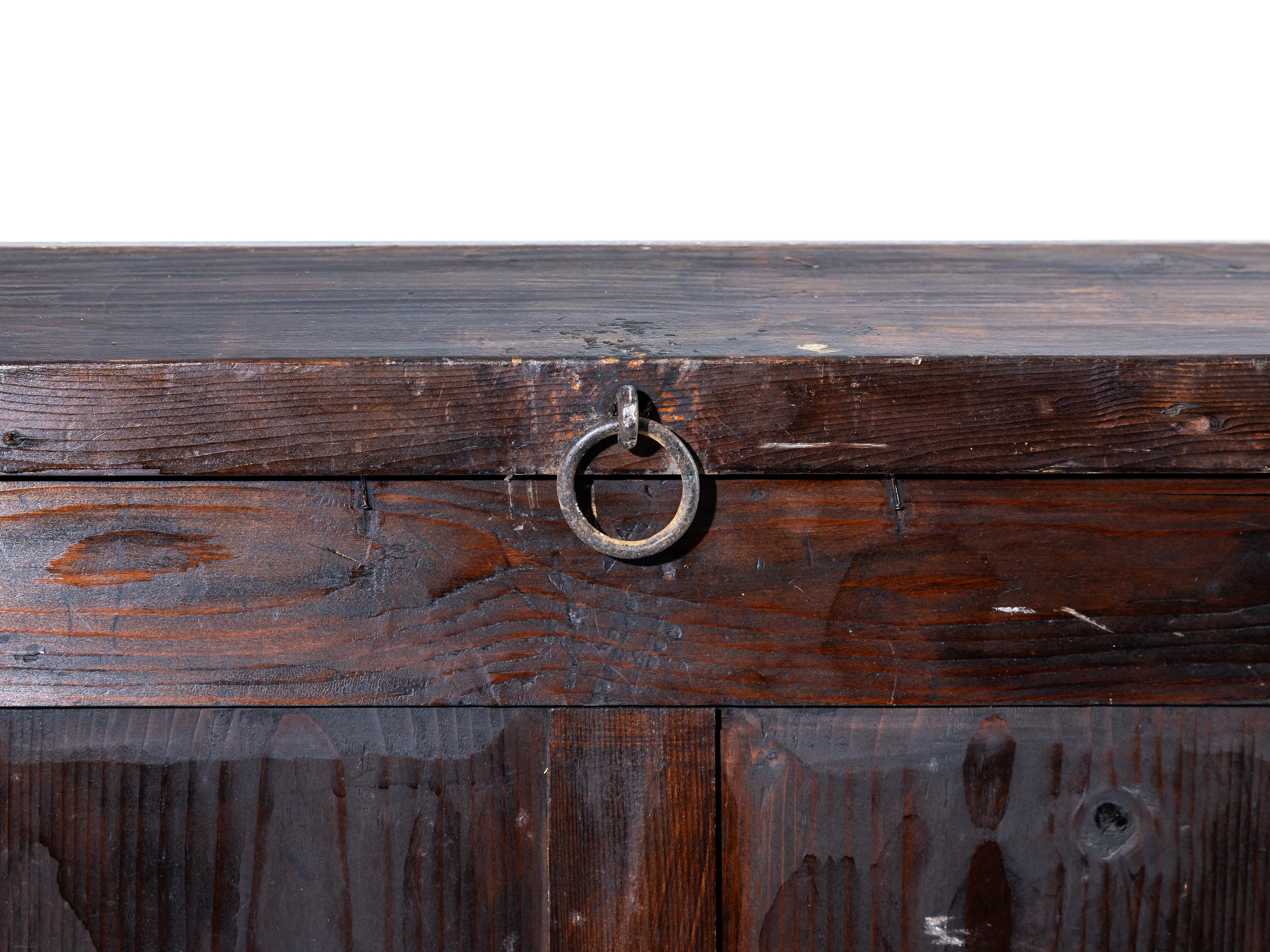 Impresionante espejo de pared antiguo, dorado original, Biedermeier, 1820, Austria Nogal en venta