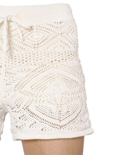 Stunning Emilio Pucci Crochet Knit Shorts Pants