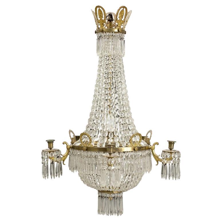 Stunning Empire 19th Century Chandelier