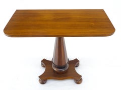 Stunning Empire Console Sofa Table on a Rosewood Single Pedestal Base MINT!