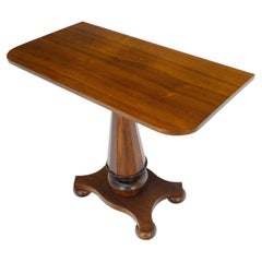 Stunning Empire Console Sofa Table on a Rosewood Single Pedestal Base MINT!