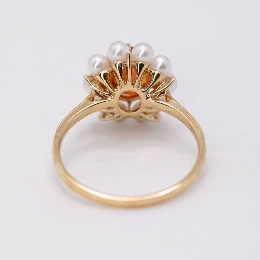 Atemberaubender Verlobungsring mit mexikanischem Feueropal, Perle & Diamanten 18K Gelbgold.


Kostenloser Inlandsversand mit USPS First Class!  Kostenlose einjährige beschränkte Garantie!  Kostenlose Geschenktüte oder -box zu jeder