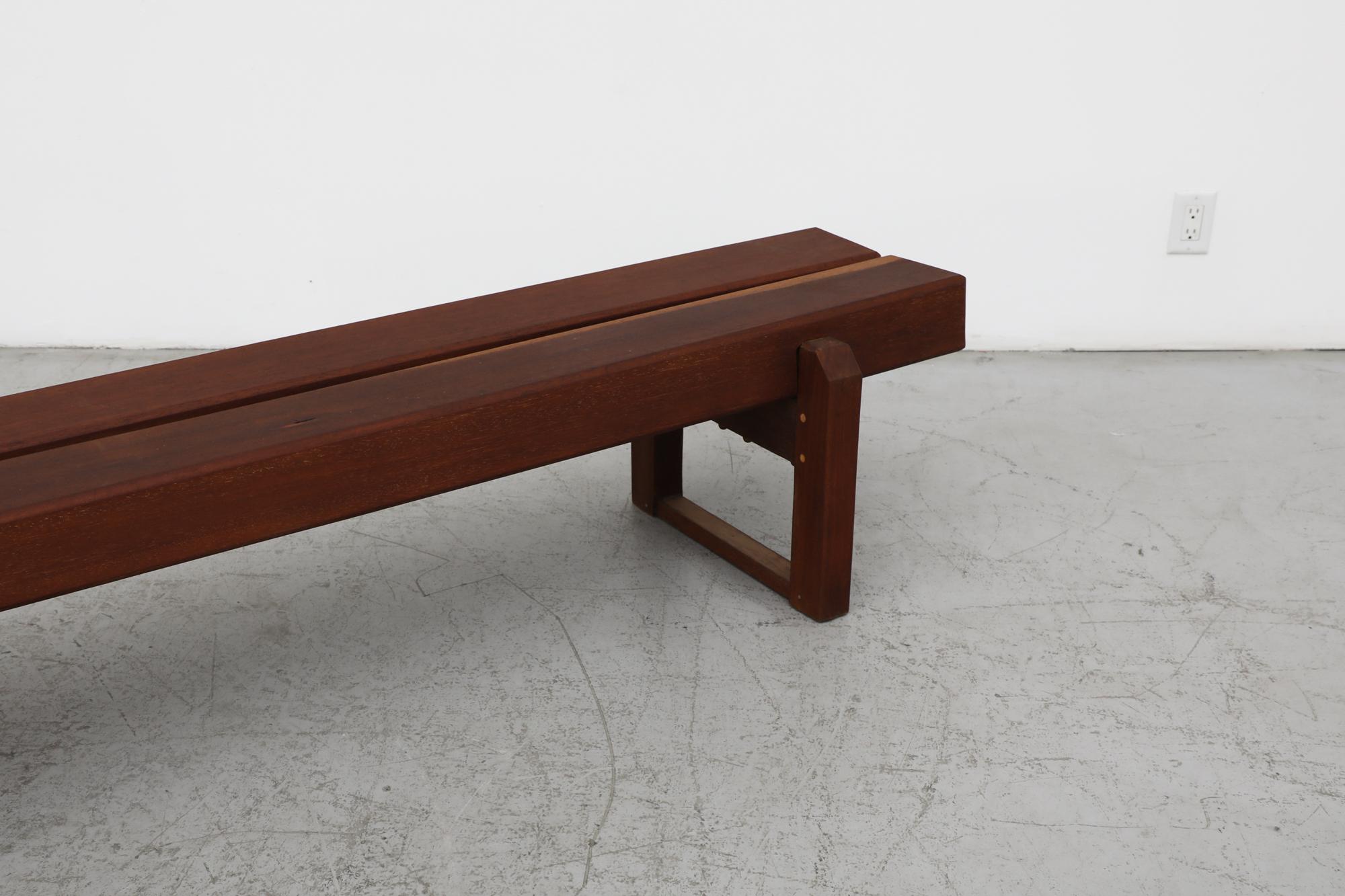 Stunning Extra Large Brutalist Benches 5
