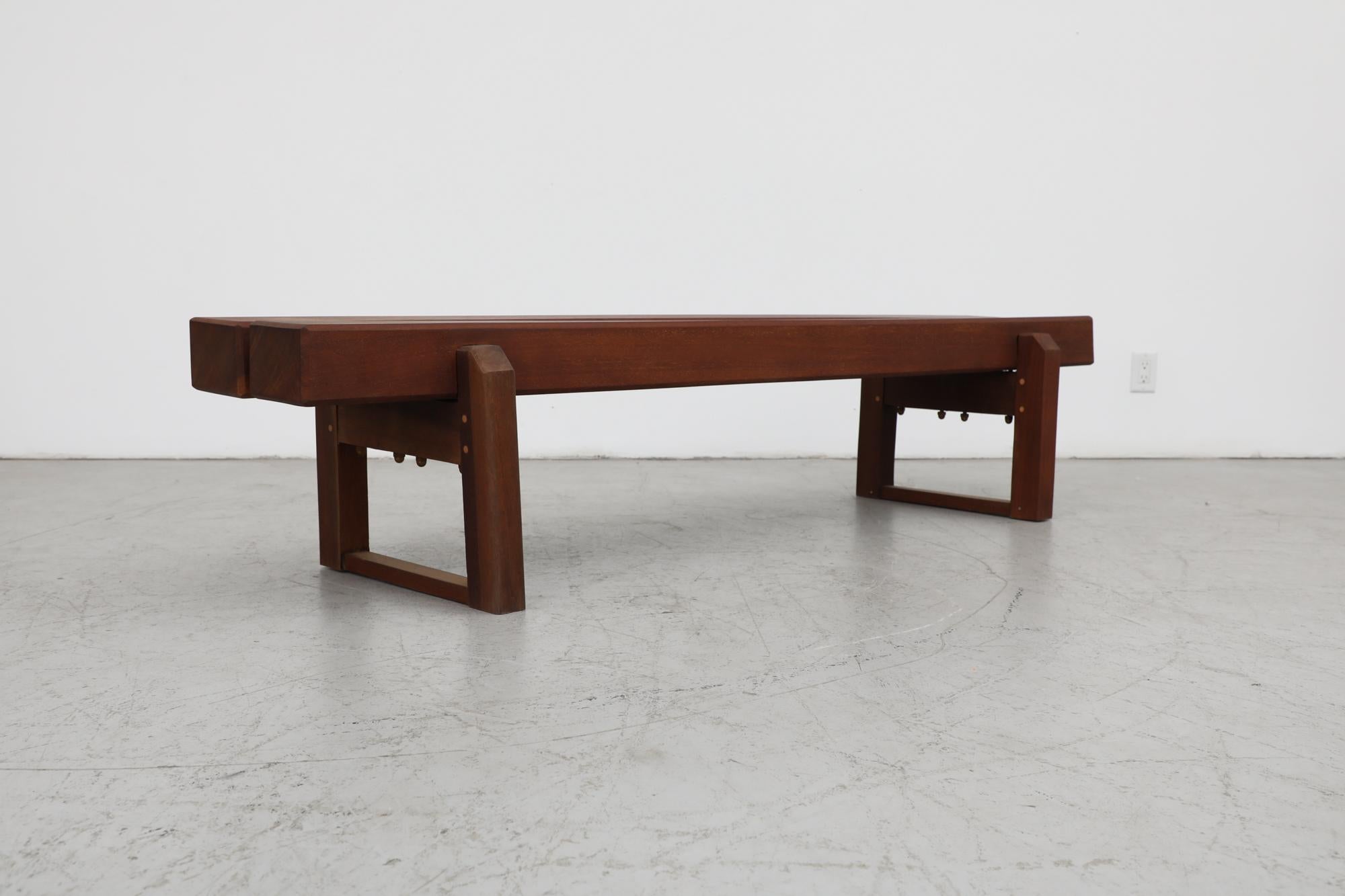 Stunning Extra Large Brutalist Benches 2