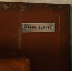 STUNNING EXTRA LARGE RALPH LAUREN BURR ELM COFFEE COCKTAIL TABLE LOVELY PATiNA