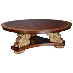 Stunning Extremely Large and Rare Superb Quality Regency Style Centre Table