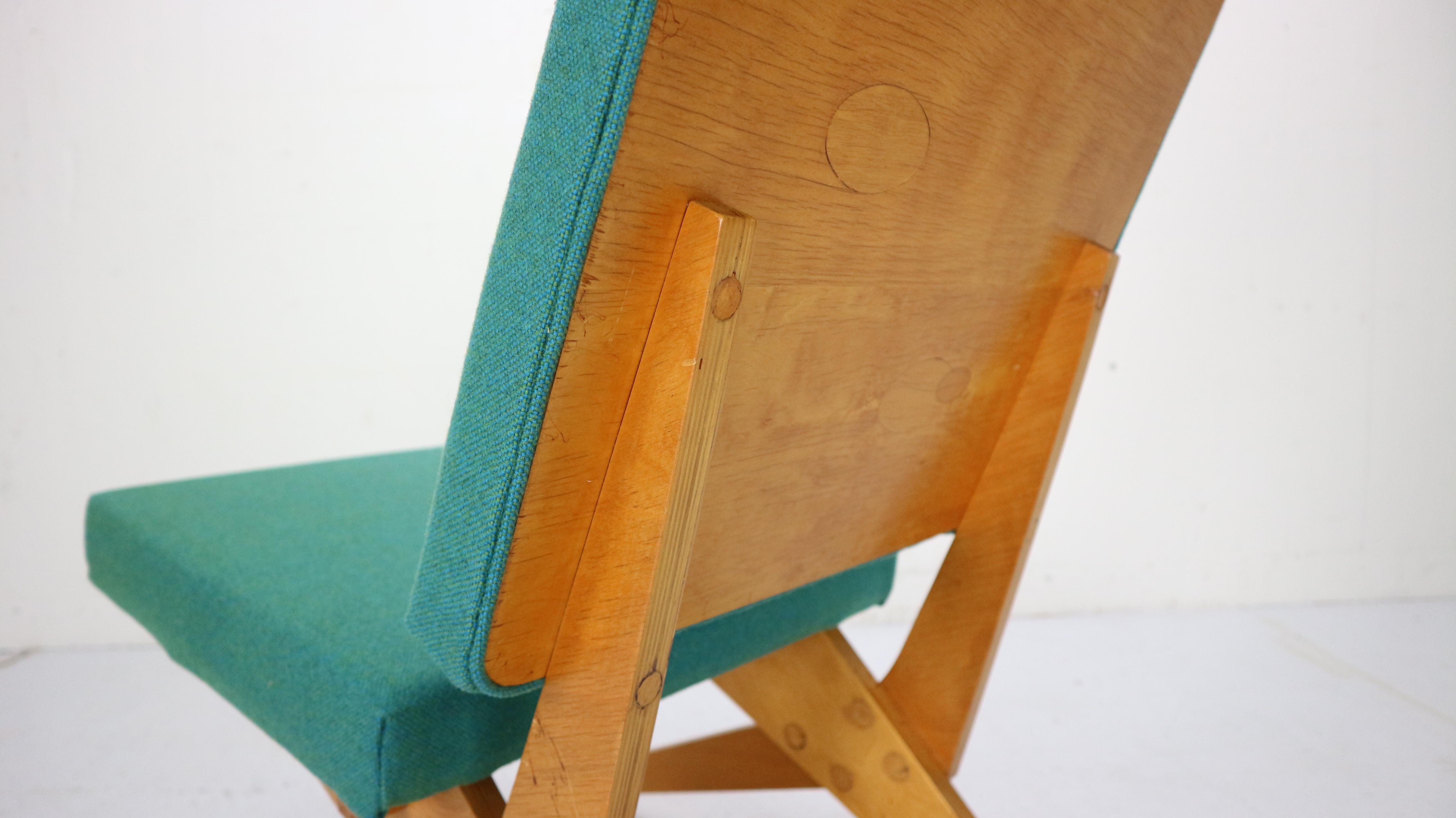 Stunning FB18 Scissor Chair by Jan Van Grunsven for UMS Pastoe, 1955 4