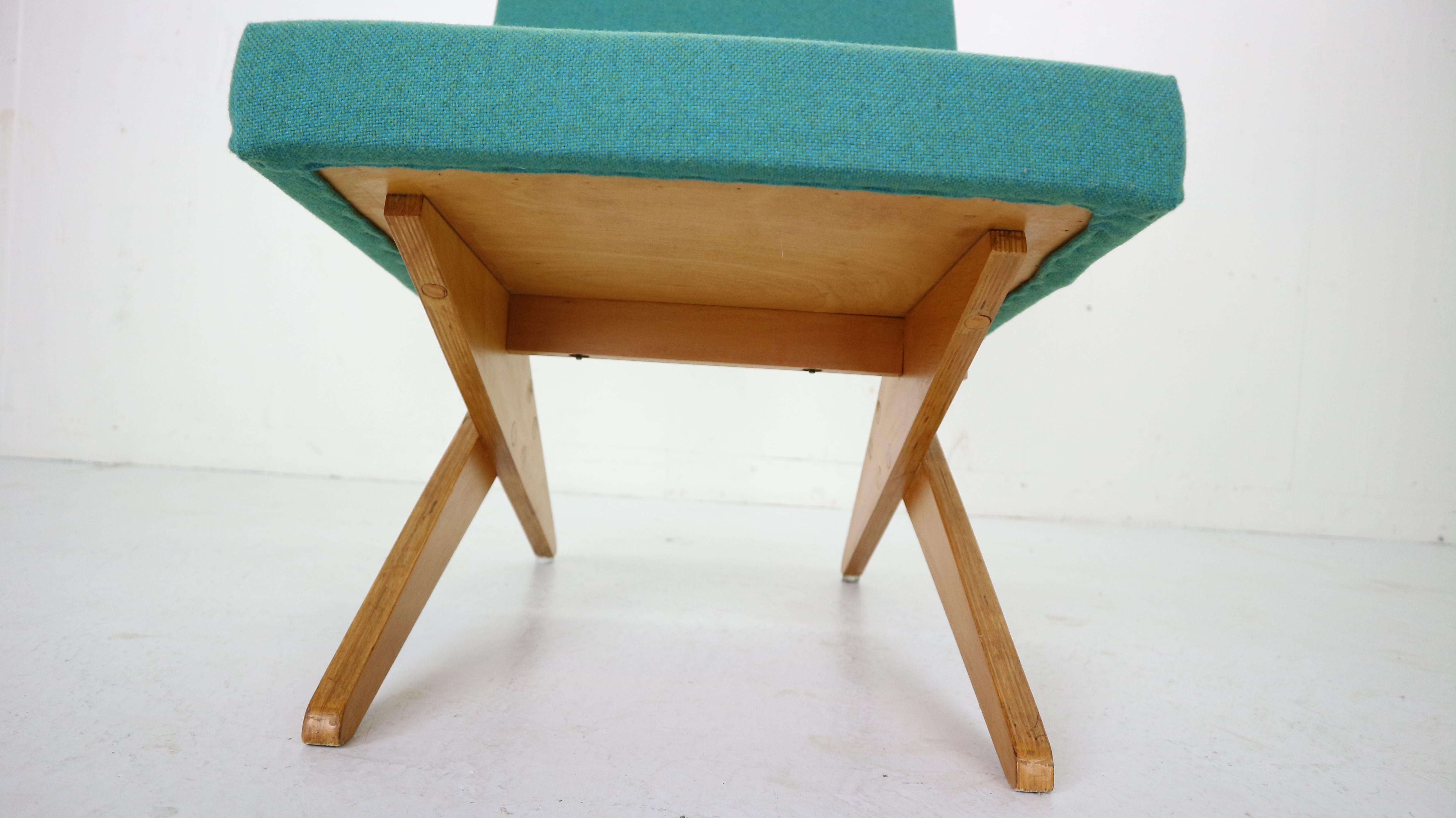 Stunning FB18 Scissor Chair by Jan Van Grunsven for UMS Pastoe, 1955 6