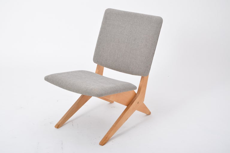 Dutch Mid-Century Modern FB18 Scissor Chair by Jan Van Grunsven for UMS Pastoe For Sale 4