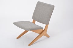 Chaise à ciseaux FB18 de Jan van Grunsven pour UMS Pastoe (Pays-Bas)