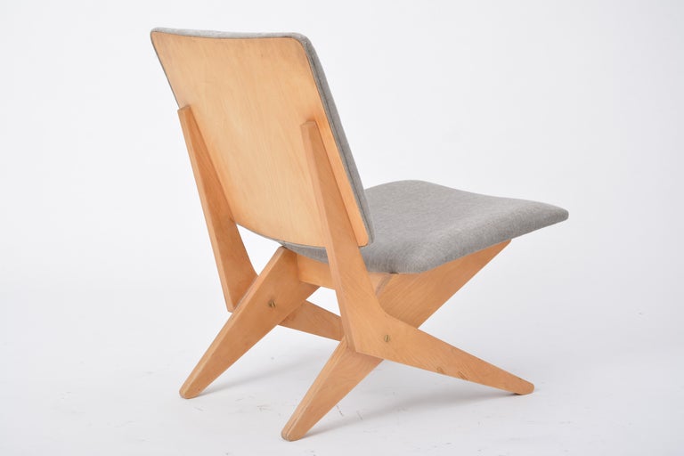 Dutch Mid-Century Modern FB18 Scissor Chair by Jan Van Grunsven for UMS Pastoe For Sale 2