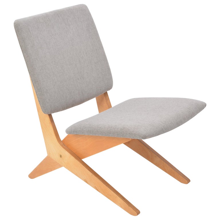 Dutch Mid-Century Modern FB18 Scissor Chair by Jan Van Grunsven for UMS Pastoe For Sale