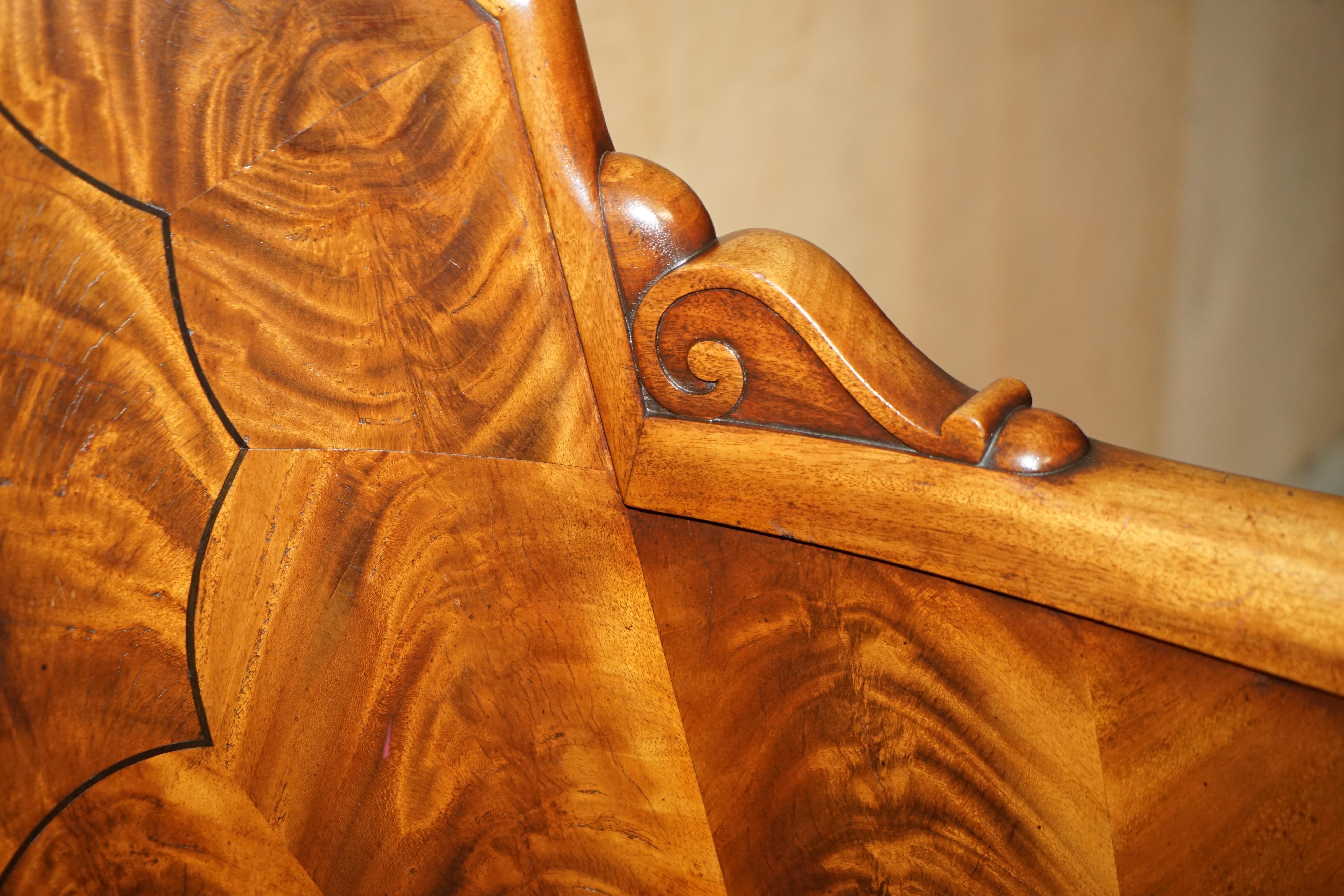STUNNiNG FLAMED HARDWOOD GRÜNE LEDER LORD MARCH GOODWOOD HOUSE ARMCHAIR im Angebot 4