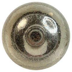 Stupefacente lampada ad incasso in vetro a bolle d'aria fumé grigio di Limburg, anni '70