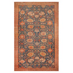 Nazmiyal Collection Impresionante Pieza Focal Antigua Persa Sultanabad Rug 9' x 14'