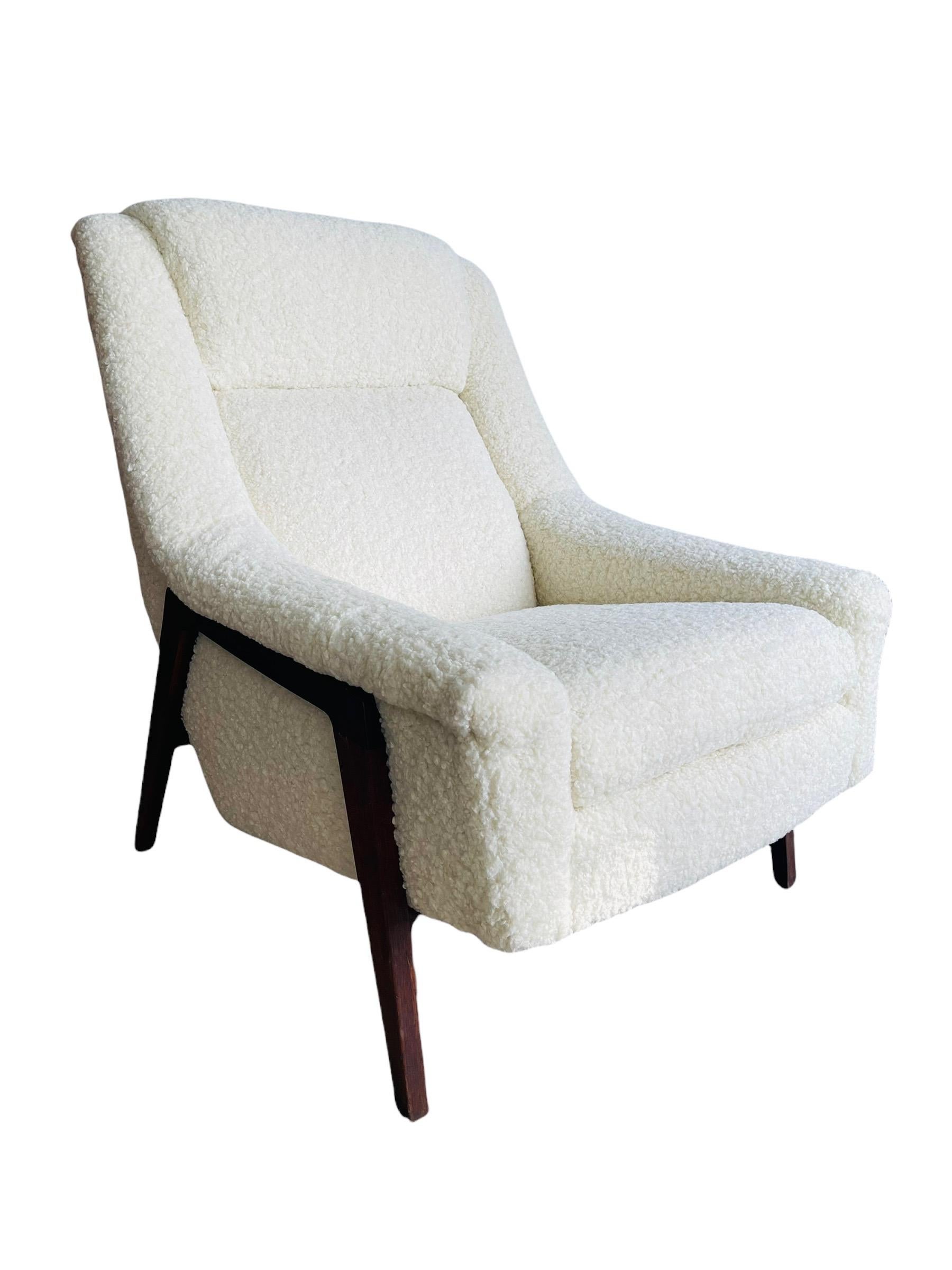 Stunning Folke Ohlsson Profil Chair Lounge Chair for DUX Boucle 1