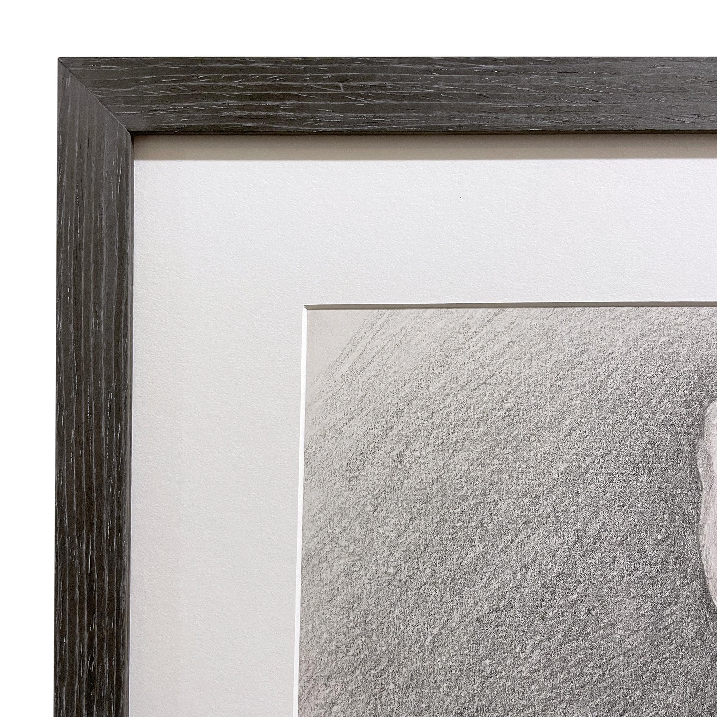 Stunning Framed Academic Figure Drawing In Good Condition For Sale In Chicago, IL